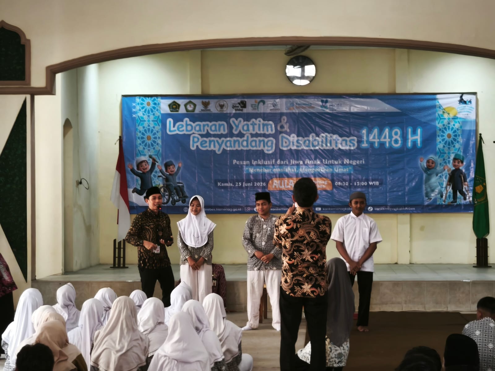 Peringatan 10 Muharram UPZ Kemenag Brebes Peduli Yatim dan Disabilitas