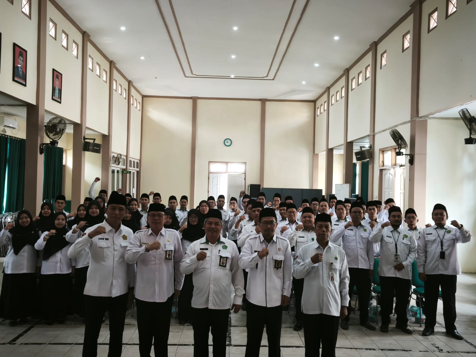 50 PNS Kemenag Brebes Dilantik dalam Jabatan Fungsional