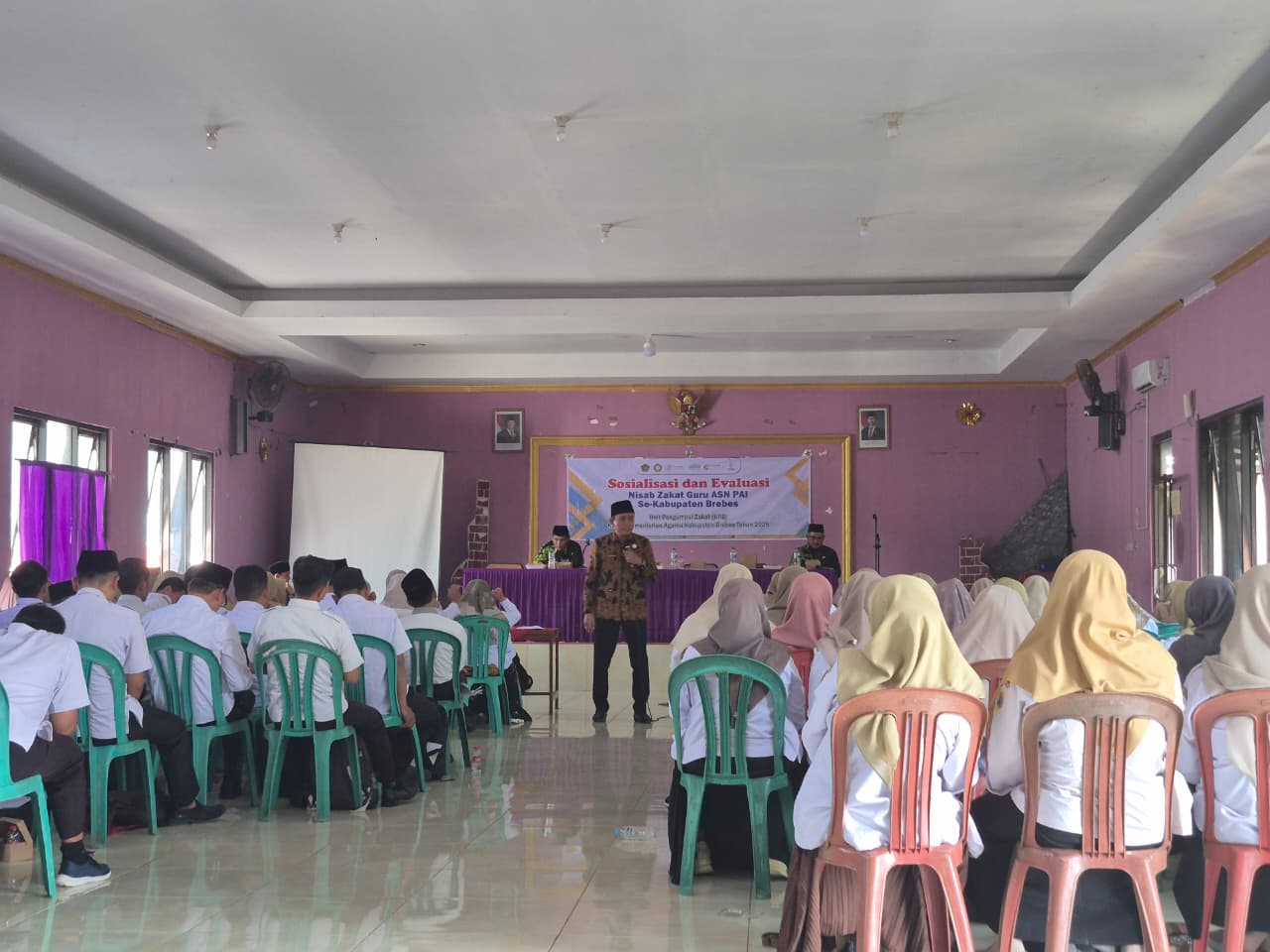 UPZ Kemenag Brebes Sosialisasikan dan Evaluasi Nisab Zakat GPAI se-Kabupaten Brebes
