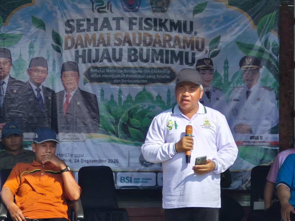 Senam Moderasi Beragama dan Ekoteologi IPARI Brebes Perkuat Nilai Keagamaan dan Kepedulian Lingkungan
